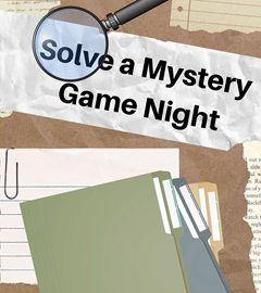  Solve a Mystery Gam